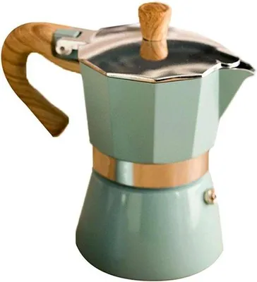 Produktbild von Aluminium Koffiezetapparaat 150/300ml für den Haushalt.