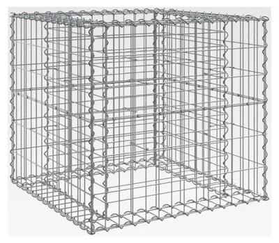 Produktbild von Gabionenkorb 70x70x65 cm aus verzinktem Eisen