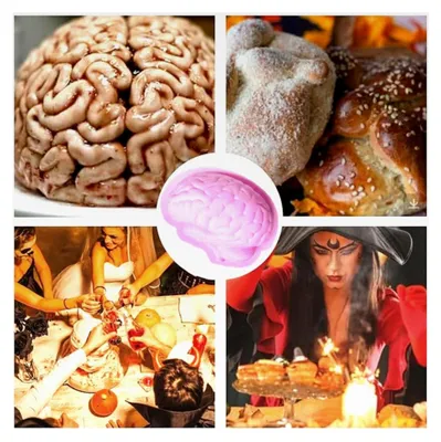 Produktbild von Silikonform Gehirn, 8,5'' Halloween Backform für Pudding, Kuchen, Schokolade