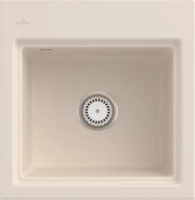 Produktbild von Villeroy & Boch Keramikspüle 335A01FU, Subway Style 50 S Einbauspüle - inkl.