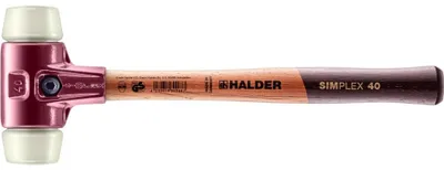 Kunststoffhammer Ø 40 mm, Nylon, mit Holzstiel
