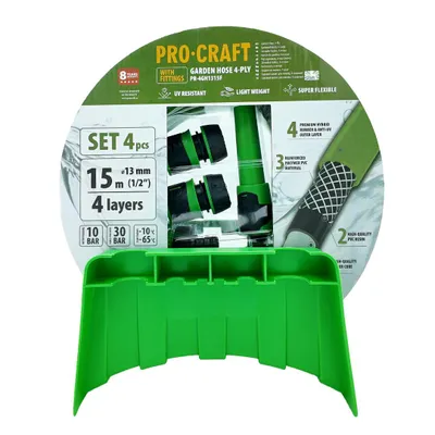 Obrázok produktu pre Zelená záhradná hadica Procraft PR-4GH1315F