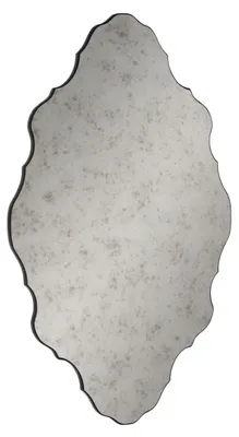 Obrázek produktu pro Nástěnné zrcadlo, šedé, 80 x 130 cm, 80 x 2 x 130 cm