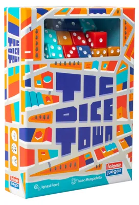 Productafbeelding van Tischspiel Falomir: Tic Dice Town