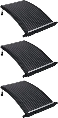 Zdjęcie produktu dla Solarne podgrzewacze wody w basenie, łuki, 3 szt., 110x65 cm