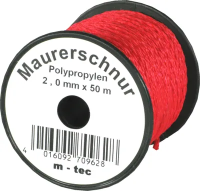 Produktbild von Lot-Maurerschnur 50 m x Ø 2.0 mm Rot