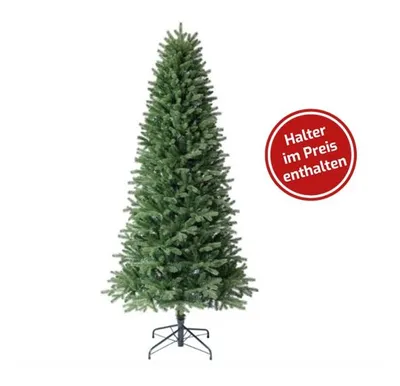 Produktbild von Künstlicher Weihnachtsbaum Jedle DELUXE 210 cm Slim – realistischer, dichter Tannenbaum