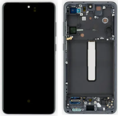 Produktbild von Original Samsung Galaxy S21 FE 5G G990B LCD Display Touch Screen Glas AMOLED Digitizer Bildschirm Grau GH82-26414A / GH82-26420A / GH82-26590A