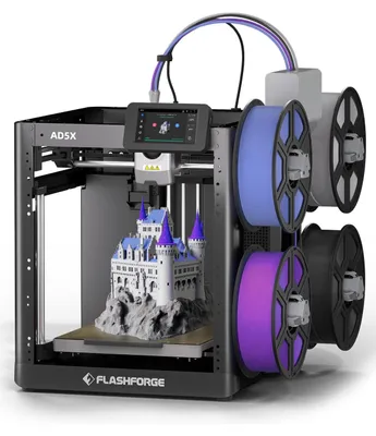 3D-Drucker AD5X, 4-Farben, IFS, 600 mm/s, 220x220x220 mm