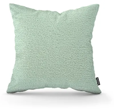 Immagine prodotto di Cuscino decorativo a forma di agnello, color verde pastello, 45 x 45 cm