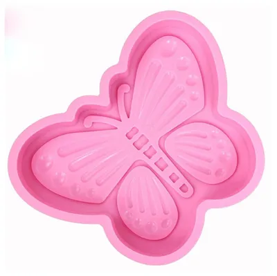 Produktbild von Silikon Kuchenform Schmetterling Motivbackform für Desserts & Kuchen