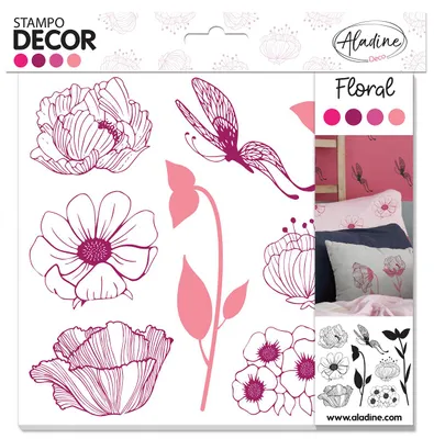 Obrázek produktu pro Razítka Stampo Decor - Kytičky