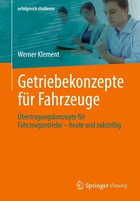 Obrázek produktu pro Getriebekonzepte für Fahrzeuge