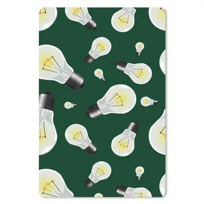 Produktbild von MuchoWow® Mauspad Mousepad Lampen - Muster - Licht 18x27 cm - Mousepads - Maus Mat - Pad - Mausunterlage