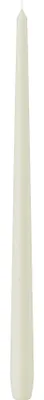 Produktbild von Spitzkerzen durchgefärbt Elfenbein 400 x Ø 25 mm, 6 Stück