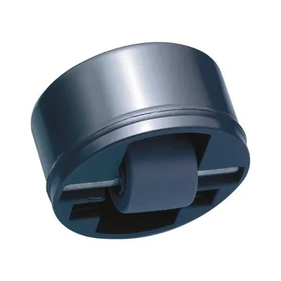 Produktbild von WAGNER Soft-Lenkrolle ROLLER-MINI - Durchmesser Ø 15 mm, Gehäuse schwarz Ø37/36 x 15/8 mm, Tragkraft 50 kg - 01703401