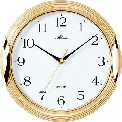 Zdjęcie produktu dla Zegar ścienny nowoczesny - Atlanta Model: 4235/9