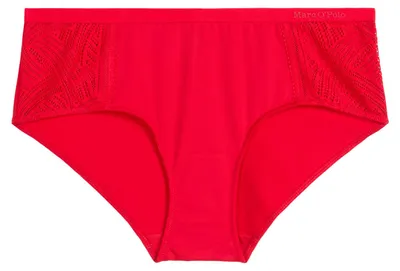 Produktbild von Marc O'Polo Damen Panty Timeless Lace - bright red - Größe S