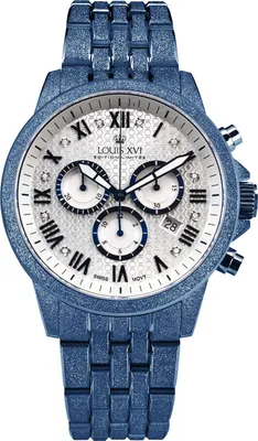 Produktbild von Louis XVI LXVI3681 Herrenuhr Aramis Frosted 2.0 Diamond 43mm 5ATM