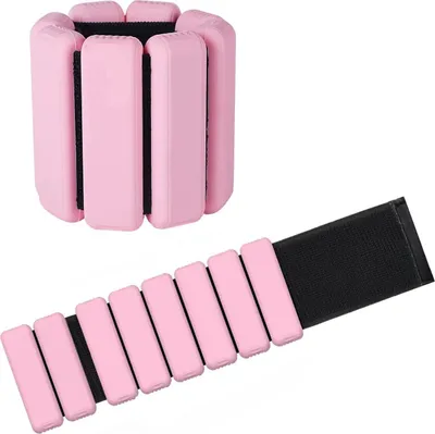 Produktbild von 2 PCS Handgelenkgewichte Knöchelgewichte Set Gewichtsmanschetten für Fuß oder Handgelenk auf Bewegung Gehen Joggen Yoga Aerobic Pilates Gewicht Fitness Armband