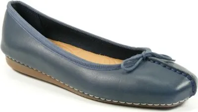 Immagine prodotto di Clarks scarpe da donna scarpe basse ballerine Freckle Ice blu navy, numero di scarpe: 39.5