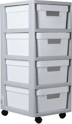 Immagine prodotto di Curver Infinity Rack su ruote 4X11L Grigio/Bianco