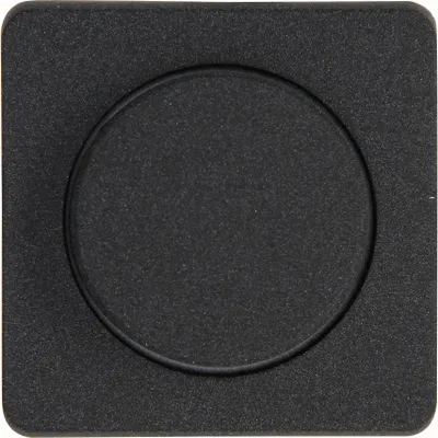 Produktbild von Kopp Milano HK02 schwarz up Schutzkontakt Steckdose Schalter Rahmen Abdeckung Dimmer Nr.2