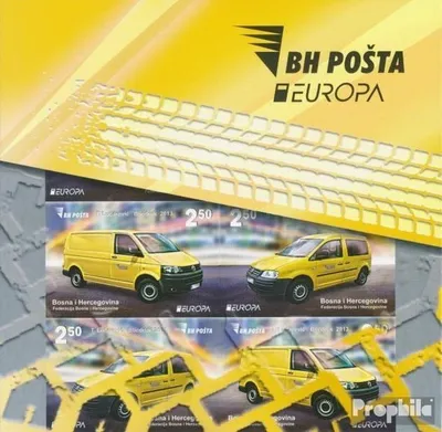 Produktbild von Briefmarken Bosnien-Herzegowina 2013 Mi MH11 (kompl.Ausg.) postfrisch Postfahrzeuge