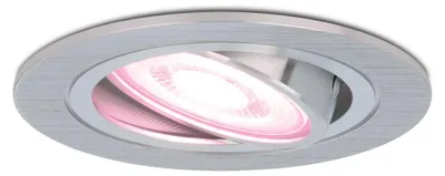 Produktbild von hoftronic Smart LED Einbaustrahler 5,5W 345 Lumen RGBWW GU10 Edelstahl IP20