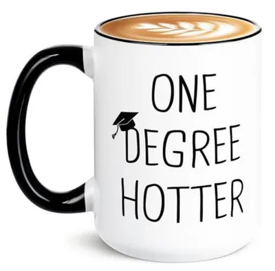 Produktbild von Kaffeetasse Weiß 15 oz Abschluss Geschenk