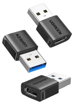 Obrázek produktu pro Adaptér UGREEN USB-C (3 ks) černý