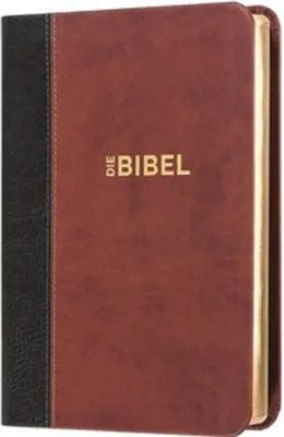 Immagine prodotto di Schlachter 2000 Bibel - Taschenausgabe (Softcover, grau/braun, Goldschnitt)