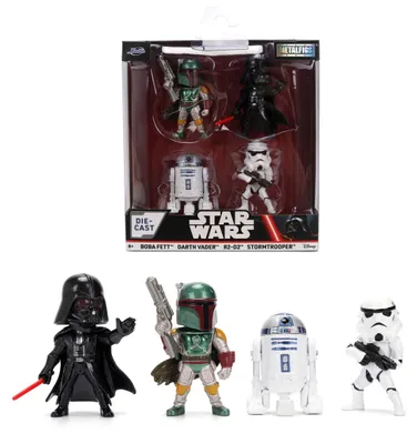 Image de Jada - Figurines Star Wars - 6 cm - Lot de 4 pièces