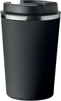 Obrázek produktu pro Termohrnek Premium BLACK elegant na kávu nebo čaj 350ml KT_037