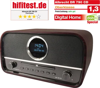 Produktbild von Albrecht DR790 CD, Hybridradio