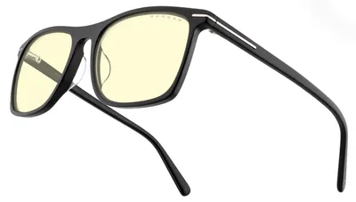 Produktbild von GUNNAR Gaming- und Computerbrillen - Hayward - Rahmenfarbe: Onyx, Linsentönung: Amber (Blockiert 65% des blauen Lichts & 100% UV-Licht) - Blaulichtblockierende Brillen