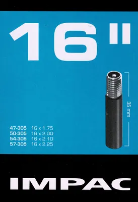 Produktbild von Impac 16 Zoll AV Schlauch Auto Schrader Ventil 47 - 57 305