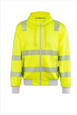 Produktbild von Planam Norit Warnschutz Hoody Gr. 3XL gelb/zink