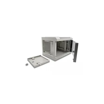 Obrázok produktu pre DeLOCK 43416, Nástenný regál, 4U, 40 kg, Zámok, Koľajnice racku, 6 kg
