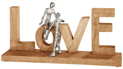Produktbild von Casablanca by Gilde Sonstige Wohndekorationen Schriftzug LOVE H. 27 cm,44115
