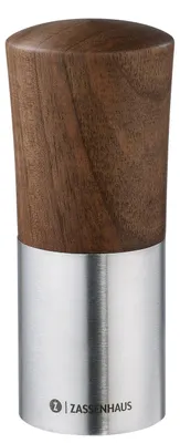 Produktbild von ZASSENHAUS Gewürzmühle Duo 12cm Nussbaum