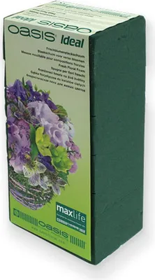 Produktbild von Nasssteckschaum für Frischblumen Gestecke Dekoration