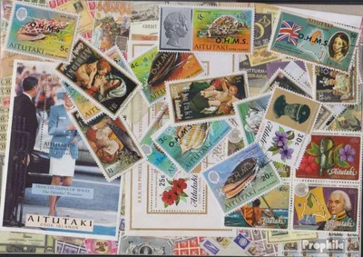 Produktbild von Briefmarken Aitutaki 200 verschiedene Marken