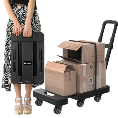 Productafbeelding van MOZOS WT1 inklapbare handwagen met platform, draagvermogen 200 kg