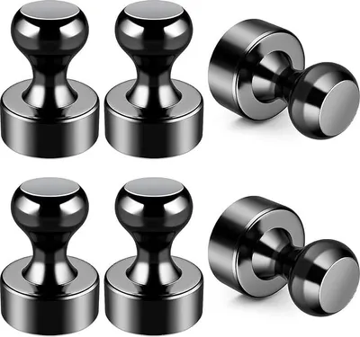 Produktbild von 6er Pack Kühlschrankmagnete für Whiteboard, Neodym-Kühlschrankmagnete, Pinnwandmagnete Perfekt für Kühlschrankmagnete, Büromagnete, Whiteboard-Magnete, Kartenmagnete.