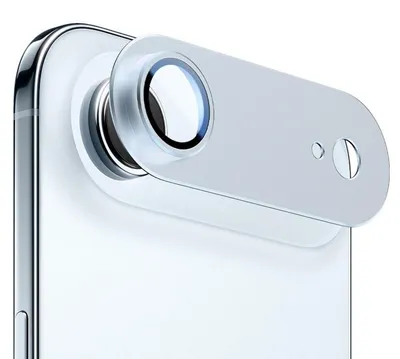 Obrázok produktu pre Kovový ochranný krúžok na fotoaparát pre Apple iPhone 17 Air so skleneným krytom, modrý