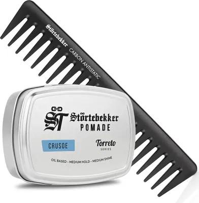 Produktbild von Pomade Ölbasiert 'Torreto Series' Set – Crusoe