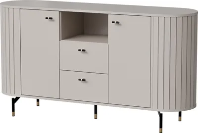 Obrázek produktu pro Nábytek24 Příborník Zante Za2 Komoda 150 X 81 X 40 cm Cashmere