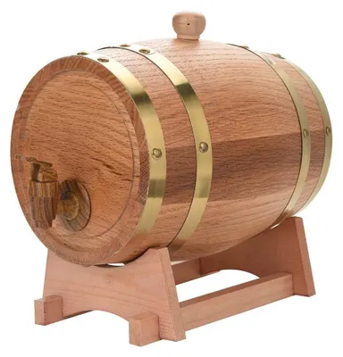 Produktbild von Bierdispenser 3L aus Eichenholz - für Whisky, Bourbon, Tequila, Wein