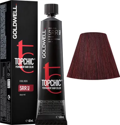 Produktbild von Goldwell Topchic Max Shades, Rot, 5RR MAX, Deep Red, Unisex, 60 ml, Alle Haare